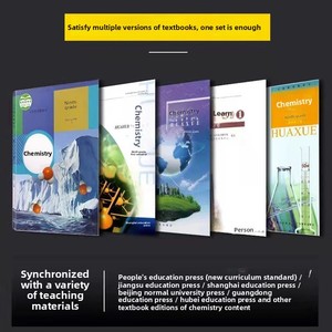 Nuevo Kit Completo <span class=keywords><strong>de</strong></span> Equipo <span class=keywords><strong>de</strong></span> Química No Eléctrico para Escuelas Secundarias y Preparatorias 2023, Edición Deluxe Familiar, Grado 9, Grado 3 - Product Image 2