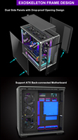 New Gaming PC Full Tower Steel and Metal Gabinete ATX Computer Case in Stock Hot Sale ARGB PC Chassis