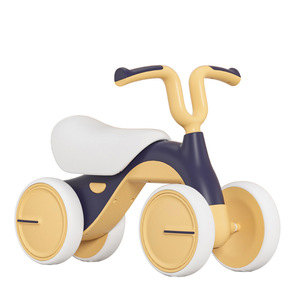 Véhicule d'équilibre à quatre roues, trottinette pour enfants, véhicule sans pédales, véhicule à bascule, véhicule jouet d'apprentissage pour bébé - Product Image 1