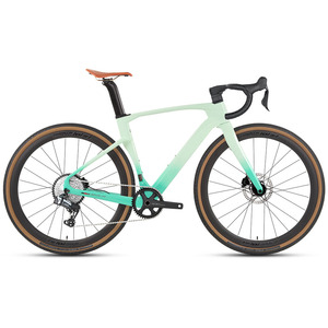 TWITTER <span class=keywords><strong>Gravel</strong></span> V3 700C * 40C Vélo tout terrain en carbone avec changement de vitesse sans fil 13S à travers l'axe Disque hydraulique Vélo de gravier en carbone - Product Image 1