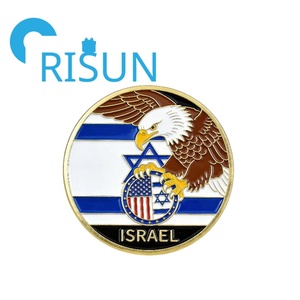 <span class=keywords><strong>Moneda</strong></span> de Desafío Personalizada de la Embajada de EE. UU. en Jerusalén, <span class=keywords><strong>Israel</strong></span>, con Estrella de David, Protección Judía, Bendición, Artesanía Metálica 3D, Venta al por Mayor - Product Image 6