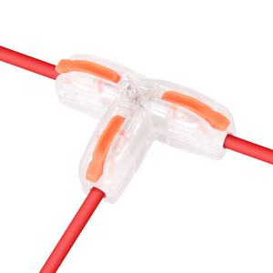 Đầu Nối Điện Nhanh <span class=keywords><strong>T</strong></span> Tap Kế<span class=keywords><strong>t</strong></span> Nối 1 Trong 2 Out Terminal Block <span class=keywords><strong>T</strong></span> Loại Dây Tap Kế<span class=keywords><strong>t</strong></span> Nối - Product Image 1