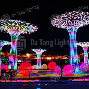 Torre de Navidad con Iluminación Decorativa LED 3D para Exteriores, Plazas y Proyectos de Paisajismo Festivo - Product Image 4