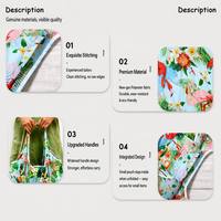 Sac fourre-tout pliable robuste et extensible, grand format, réutilisable, en polyester 190T, pour les courses