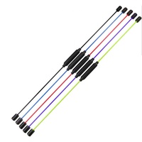 Barra de Trapecio Plegable para Gimnasio, Fitness, Práctica de Swing, Barra Flexible Elástica, Flexbar Vibrante para Ejercicios de Yoga