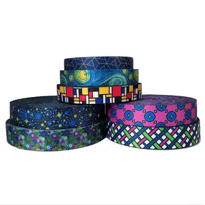 Sangle en polyester de sublimation de haute qualité de 50 mm pour sangles de <span class=keywords><strong>guitare</strong></span>, ceintures et accessoires avec logo personnalisé - Product Image 1