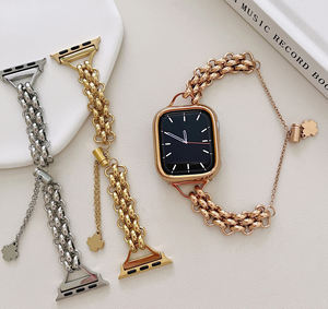 <span class=keywords><strong>Bracelet</strong></span> de remplacement de <span class=keywords><strong>bracelet</strong></span> de montre en acier inoxydable pour <span class=keywords><strong>femme</strong></span> pour <span class=keywords><strong>Apple</strong></span> <span class=keywords><strong>Watch</strong></span> Series 10 9 8 <span class=keywords><strong>Bracelet</strong></span> 38mm 42mm 44mm 45mm 49mm - Product Image 2