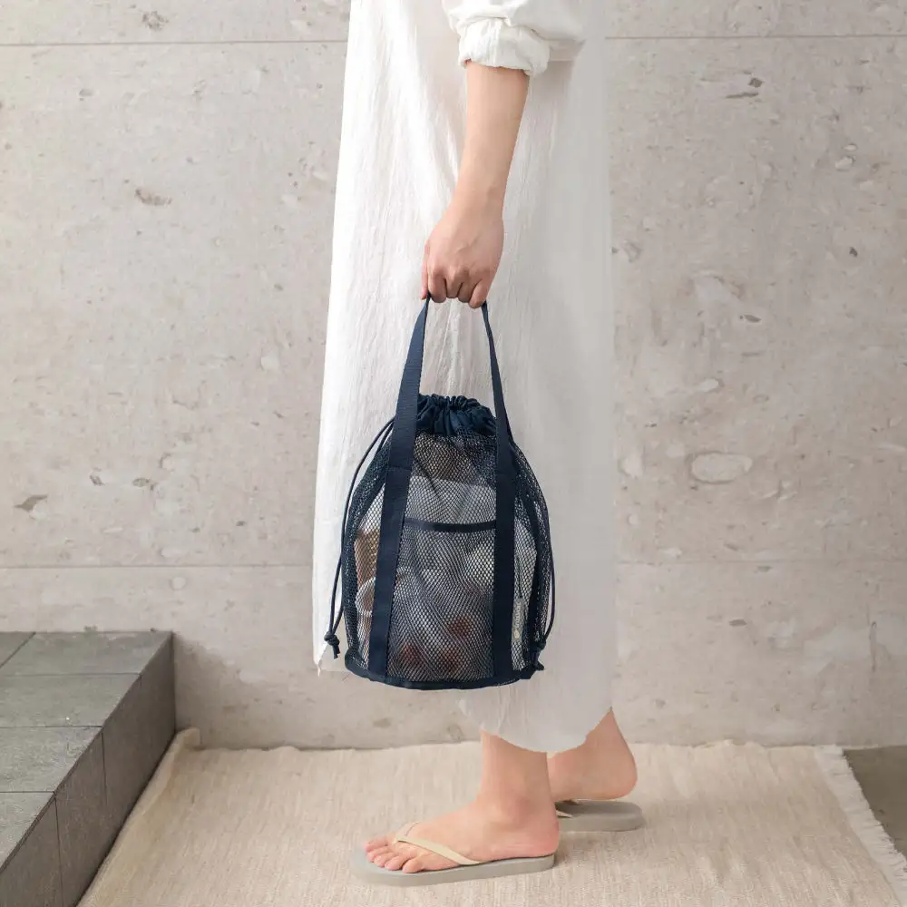 Designer Women's Mesh Bag Beach Net Tote Bag Environmentally Friendly Tote Bag For Lady