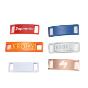 Gantungan Sepatu Logam Kustom Grosir yang Dipersonalisasi, Tag Berlapis Seng, Gesper Sepatu, Hiasan Tali Sepatu - Product Image 4