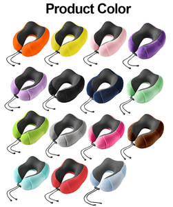 Oreiller de voyage ergonomique réglable, anti-transpiration, amovible, portable, en mousse à mémoire de forme, avec rotation à 360° °   Soutien - Product Image 5