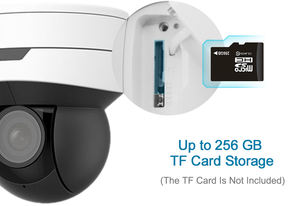 Cámara Domo PTZ Mini de Red Interior <span class=keywords><strong>Uniview</strong></span> UNV 2022 de 5MP con WDR, Starlight e IR, Modelo IPC6415SR-X5UPW-VG-NB - Product Image 3