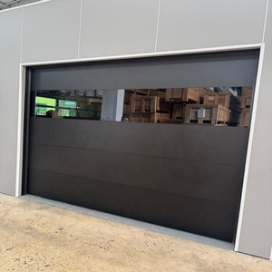 <span class=keywords><strong>Puerta</strong></span> de <span class=keywords><strong>Garaje</strong></span> Seccional Plegable Moderna de Aleación de Aluminio Blanca, Control Remoto Eléctrico, Aislamiento Térmico Automático, Seguridad - Product Image 6