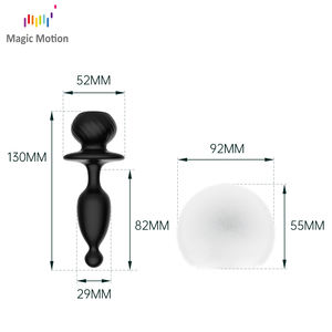 Masajeador de silicona para próstata, masajeador vibratorio con Control remoto - Product Image 3