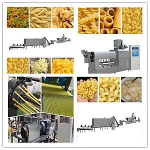 Pâtes commerciales de farine de maïs faisant la machine 100Kg H chaîne de production de pâtes de macaroni avec la machine de pesage de nouilles de Spaghetti - Product Image 5