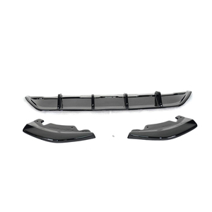 Diffusore Posteriore in ABS Nero Lucido per <span class=keywords><strong>Volkswagen</strong></span> <span class=keywords><strong>T</strong></span>-<span class=keywords><strong>ROC</strong></span> MK1 <span class=keywords><strong>2017</strong></span>-2021 - Product Image 4