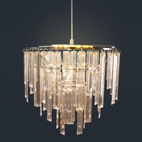 KL-WL005 Vente en gros de luminaires de plafond LED pour mariage, lustre en acrylique, luminaire suspendu de luxe pour la décoration de plafond