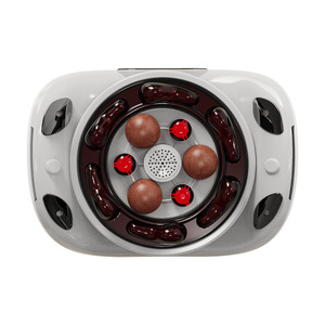 Masajeador Abdominal Manual de Doble Disco, Masajeador Eléctrico Multifuncional de Piedra Bian de Doble Acción para la Cintura con Función Musical - Product Image 1