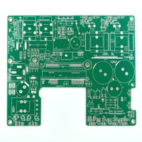 Circuit imprimé double face personnalisé HASL avec masque de soudure vert pour carte de contrôle d'alimentation
