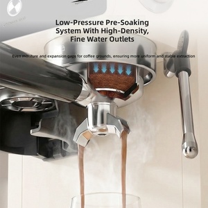 Smart <b>Fully</b> <b>Automatic</b> Espresso <b>Machine</b> with and Dual Display 20 Bar Bean to Cup <b>Coffee</b> Maker for Home Office Cafe - Product Image 3