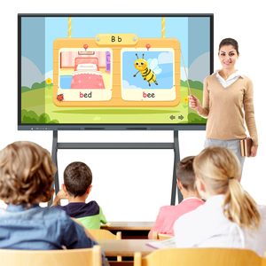 Nhà Máy Giá 4K UHD 65 tương tác IR cảm ứng kỹ thuật số 75 86 98 110 inch tương tác bảng thông minh điện dung - Product Image 4