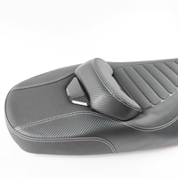 Siège et dossier améliorés haut de gamme pour Suzuki UY 125, coussin de selle de moto de qualité supérieure