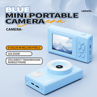 Cámara Infantil 1080P 44MP, Cámara Digital para Estudiantes con Zoom 16X, Mini Cámara Portátil con Pantalla IPS para el Aprendizaje