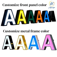 Enseigne Lumineuse LED 3D Sur Mesure en Acier Inoxydable, Étanche et Très Lumineuse, pour Publicité Extérieure