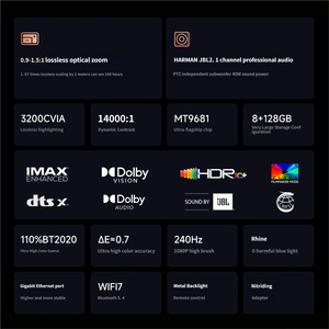 Projecteur laser triple Hisense C3 Ultra 4K natif, 3200 lumens, Dolby Vision HDR10+, cinéma maison, zoom optique - Product Image 5