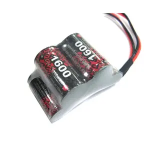 Mengisi daya EP baterai NiMH daya tinggi 2/3A 6V 1600mah 3600mAh 3 + 2 Sub-C untuk penerima RX