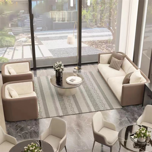 Văn phòng bán hàng đàm phán kết hợp <span class=keywords><strong>sofa</strong></span> hiện đại sảnh khách sạn tiếp tân ghế <span class=keywords><strong>sofa</strong></span> đồ nội thất Thẩm mỹ viện Câu Lạc Bộ <span class=keywords><strong>Sofa</strong></span> Bộ 1 bộ - Product Image 2