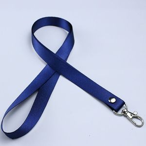 カスタマイズ可能なロゴ15mmポリエステルリベットロブスタークラスプストラップ無地オフィスバッジストラップ - Product Image 3