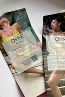 Cadeau-cadeau personnalisé pour marque de maillots de bain tendance, porte-cadeau, enveloppe noire, code QR, carte PVC, emballage cadeau VIP pour magasin de vêtements