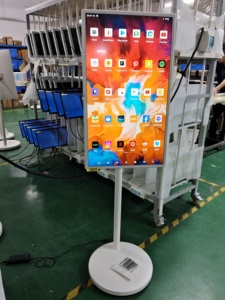 Téléviseur intelligent 27 pouces avec roulettes, écran tactile couleur mobile, système Android, tablette informatique, écran tactile capacitif IPS, téléviseur intelligent - Product Image 4