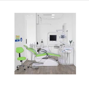 LTDC15A Guangzhou Low Price <strong>Dental</strong> <strong>Unit</strong> <strong>Chair</strong> Full Set With Air Compressor for <strong>Dental</strong> Clinic - Product Image 1