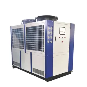 80kw 100KW Water Cooling System 30 Tons Air Cooled Water Chiller For Plastic Industry