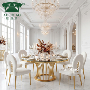 Sillas de Comedor Comerciales de Acero Inoxidable Dorado con Patas y Terciopelo Blanco para Hotel y Sala de Estar, Diseño Moderno - Product Image 5