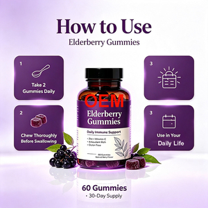 Suplementos Energéticos e Inmunitarios, Gomitas <span class=keywords><strong>de</strong></span> Frambuesa y Baya <span class=keywords><strong>de</strong></span> Saúco <span class=keywords><strong>para</strong></span> Mujeres y Hombres, Antioxidantes, Vitamina C, <span class=keywords><strong>Zinc</strong></span> con Gomitas <span class=keywords><strong>de</strong></span> Baya <span class=keywords><strong>de</strong></span> Saúco - Product Image 2