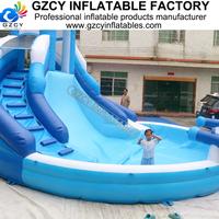 Châteaux gonflables géants, toboggans, parcs aquatiques mobiles, équipements d'amusement aquatique pour usage résidentiel et scolaire, intérieur/extérieur, en PVC.
