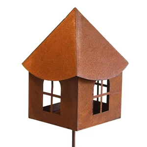 Mangeoire à oiseaux résistante aux écureuils JH-Mech, facile à démonter et à installer, grande capacité de transport, mangeoire à oiseaux en métal - Product Image 2