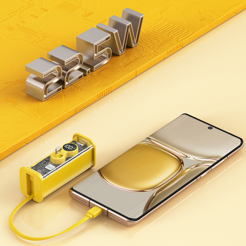 Portable Powerbank 5000mAh Style Emergency Mini PD 22.5W