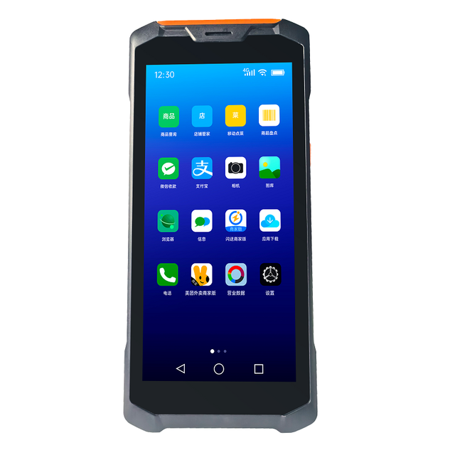 Rugged Handheld Android 14 PDA Barcode Scanner with NFC & 2D Scanning for Warehouse Management-in Stock