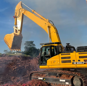 SE500LC Excavadora sobre orugas 025cbm Maquinaria de movimiento de tierras Changchai Motor Cubo Accesorio Construcción - Product Image 2