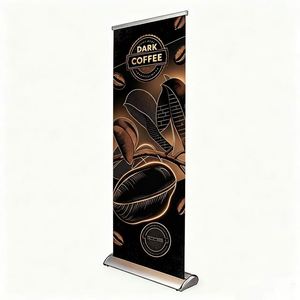 Banner Retráctil Portátil de Alta Calidad, Marca OEM, Modelo ZJ-008, Ligero, en Forma de Lágrima, 80 x 200 cm, para Exhibición en Interiores - Product Image 1