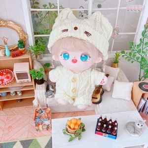 CustomPlushMaker ขายส่งตุ๊กตาผ้าฝ้าย เสื้อสเวตเตอร์การ์ตูน กระโปรงเจ้าหญิง ชุดตกแต่งตุ๊กตา เสื้อผ้าตุ๊กตาน่ารัก - Product Image 3