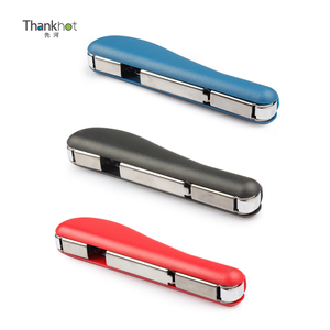 Thankhot Tùy Chỉnh Rượu Vang Corkscrew Mở Chai Thép Không Gỉ Răng Cưa Rượu Vang Đỏ Opener Set Sea Horse Hippocampi Với Hộp Quà Tặng - Product Image 4