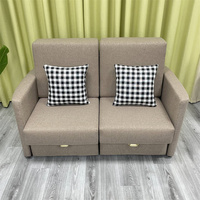 Kunden spezifische 2 Sites Sofa Cum Bed Kleine Wohnung Multifunktion möbel