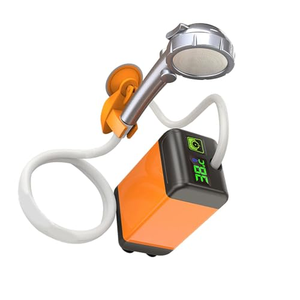 Pompe de douche de camping extérieure avec affichage numérique intelligent, douche de camping électrique portable 4800mAh - Product Image 2