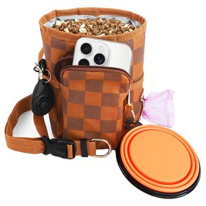 Muestra Gratuita, Bolsa de Entrenamiento para Mascotas Portátil, Bolsa de Silicona para Premios para Perros, Bolsa de Comida para Perros con Clip para la Cintura, Bolsa de Silicona para Premios para Perros - Product Image 1