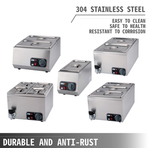 Heavybao chuyên nghiệp thương mại điện sô cô la nóng chảy ấm hơn nồi Điều kiện Mới ủ sô cô la melters Máy 4L + 4L - Product Image 3