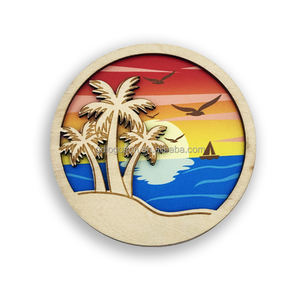 Imán de Refrigerador Personalizado con Marco de Fotos Coleccionable de San Vicente, Recuerdo de Viaje, Souvenir Vacacional, MDF, para Viajes a San Vicente - Product Image 6